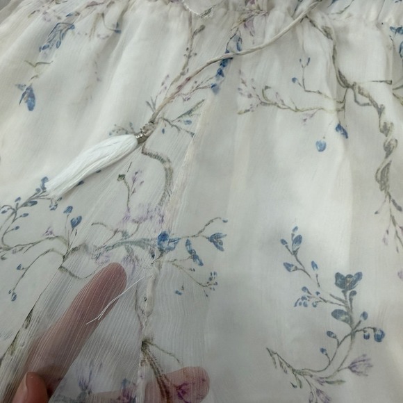 ZIMMERMANN Paradiso Ruffled Floral-print Silk Romper In Cream Floral - Picture 9 of 16